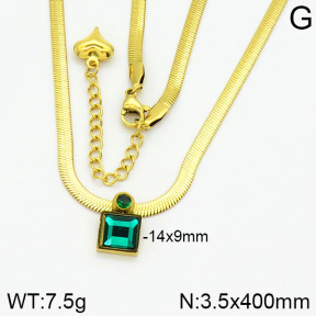 Stainless Steel Necklace  2N4000602vbnb-739