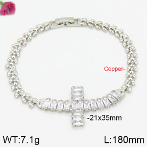 Fashion Copper Bracelet  F2B400501bhva-J45