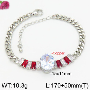 Fashion Copper Bracelet  F2B400503bhva-J45