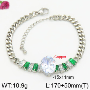 Fashion Copper Bracelet  F2B400507bhva-J45