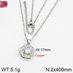 Fashion Copper Necklace  F2N400349bbml-J145