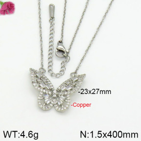 Fashion Copper Necklace  F2N400352vbnl-J145