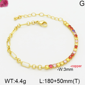 Fashion Copper Bracelet  F5B401073vbpb-J111
