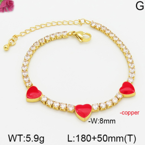 Fashion Copper Bracelet  F5B401085bhva-J111