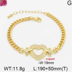 Fashion Copper Bracelet  F5B401098ahjb-J111