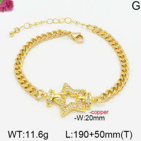 Fashion Copper Bracelet  F5B401100ahjb-J111