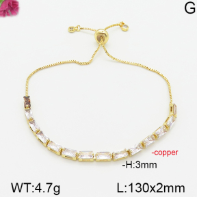 Fashion Copper Bracelet  F5B401101vbpb-J111