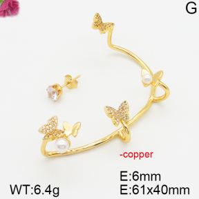 Fashion Copper Earrings  F5E400511bbov-J113