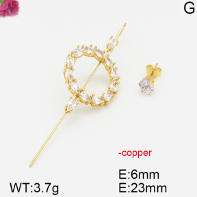 Fashion Copper Earrings  F5E400535vbnl-J113