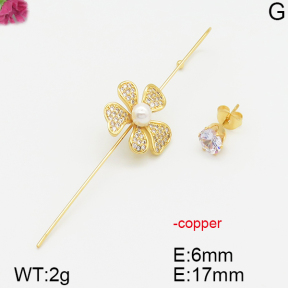 Fashion Copper Earrings  F5E400537bbml-J113