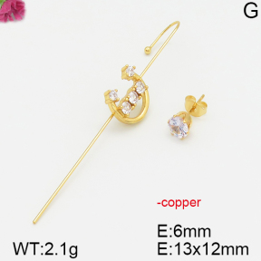 Fashion Copper Earrings  F5E400542aako-J113