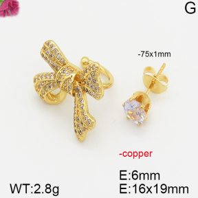 Fashion Copper Earrings  F5E400545vbll-J113