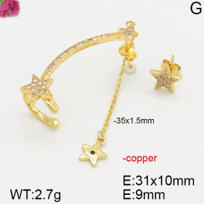 Fashion Copper Earrings  F5E400552vbnl-J113