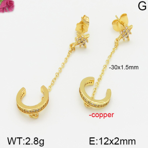 Fashion Copper Earrings  F5E400554vbnl-J113