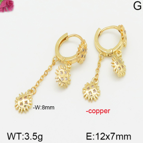 Fashion Copper Earrings  F5E400556vbnb-J113