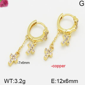 Fashion Copper Earrings  F5E400559vbnb-J113