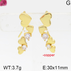 Fashion Copper Earrings  F5E400565bbml-J113