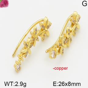 Fashion Copper Earrings  F5E400567bbml-J113