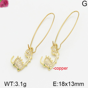 Fashion Copper Earrings  F5E400571bbno-J113
