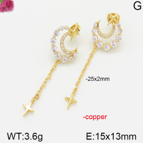 Fashion Copper Earrings  F5E400581bbov-J113