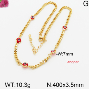 Fashion Copper Necklace  F5N300026ahjb-J111