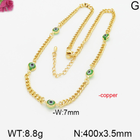 Fashion Copper Necklace  F5N300029ahjb-J111