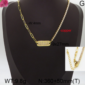 Fashion Copper Necklace  F5N400457vhmv-J111