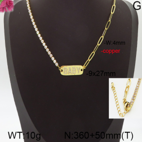 Fashion Copper Necklace  F5N400459vhmv-J111