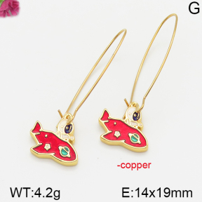 Fashion Copper Earrings  F5R300126bbml-J113