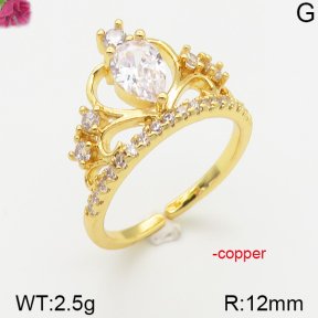 Fashion Copper Ring  F5R400098bbmo-J113