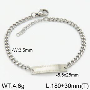 Stainless Steel Bracelet  2B2000886ablb-418