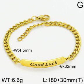 Stainless Steel Bracelet  2B2000893vbmb-418