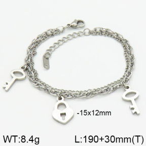 Stainless Steel Bracelet  2B2000894vbmb-418