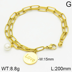 Stainless Steel Bracelet  2B3000814bbov-418