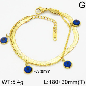 Stainless Steel Bracelet  2B3000816bbov-418