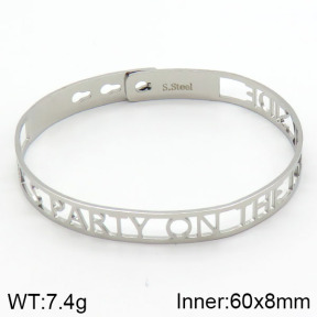 Stainless Steel Bangle  2BA200199vbnb-722