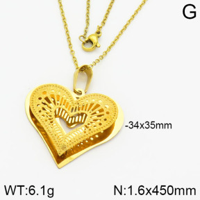 Stainless Steel Necklace  2N2001037aakl-704