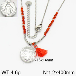 Stainless Steel Necklace  2N4000612vhha-721