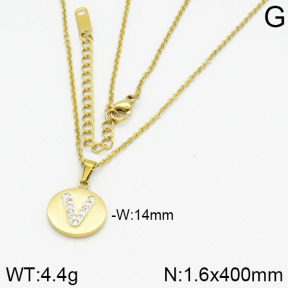 Stainless Steel Necklace  2N4000618bbov-721