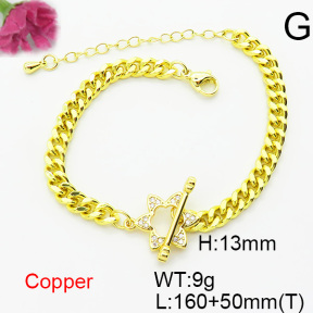 Fashion Copper Bracelet  F6B404823bbml-L024
