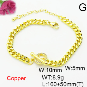 Fashion Copper Bracelet  F6B404825bbml-L024