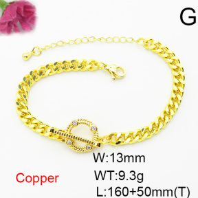 Fashion Copper Bracelet  F6B404826bbml-L024