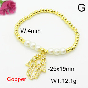 Fashion Copper Bracelet  F6B404828bbml-L024
