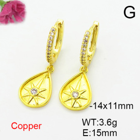 Fashion Copper Earrings  F6E403452vbnb-L024