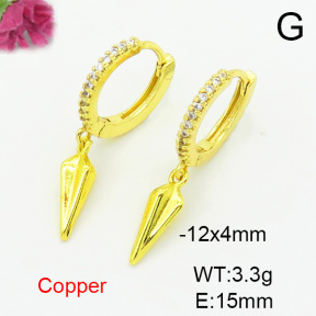 Fashion Copper Earrings  F6E403457vbnb-L024