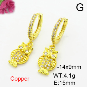 Fashion Copper Earrings  F6E403462vbnb-L024