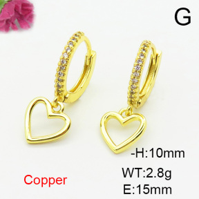 Fashion Copper Earrings  F6E403463vbnb-L024