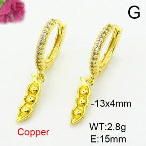 Fashion Copper Earrings  F6E403464vbnb-L024