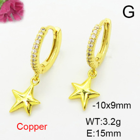 Fashion Copper Earrings  F6E403468vbnb-L024