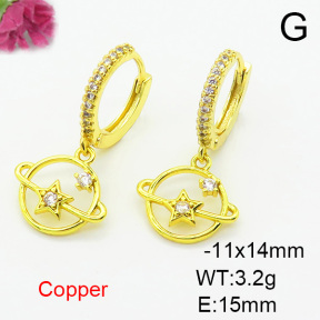 Fashion Copper Earrings  F6E403472vbnb-L024
